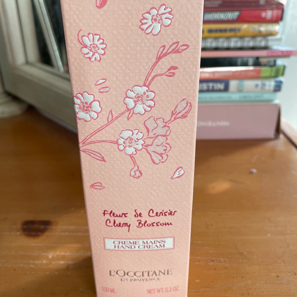 Loccitane cherry blossom hand cream